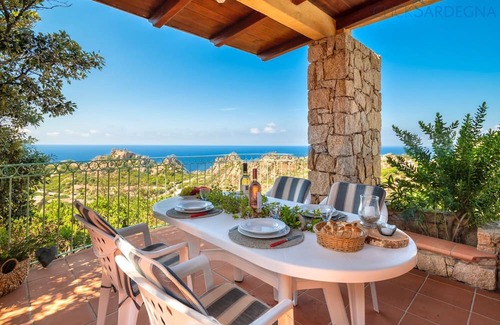 Costa Paradiso Haus | Costa Paradiso villa with independent swimming pool and wonderful view for 6 people