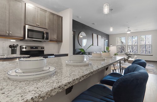 North Raleigh Wohnung | Luxe King 3BR Suite in North Raleigh