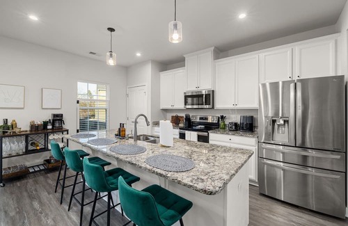 Durham Haus | Family/pet friendly home in heart of triangle; Skee ball, ping pong, & fire pit