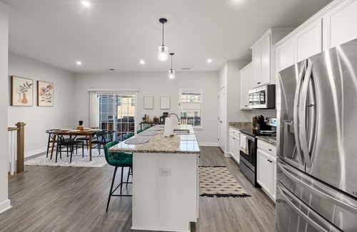 Durham Haus | Family/pet friendly home in heart of triangle; Skee ball, ping pong, & fire pit