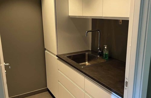 Ovre Eiker Wohnung | Lovely modern apartment near skitrails in a quiet neighborhood