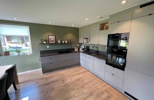 Ovre Eiker Wohnung | Lovely modern apartment near skitrails in a quiet neighborhood