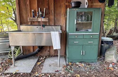 Winona Kabine | Private cabin and spa in the woods! Pet Friendly!