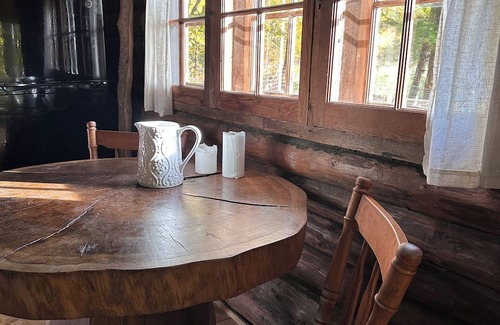 Winona Kabine | Private cabin and spa in the woods! Pet Friendly!