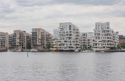 Amager Wohnung | Suitable for groups - Rooftop & Gym