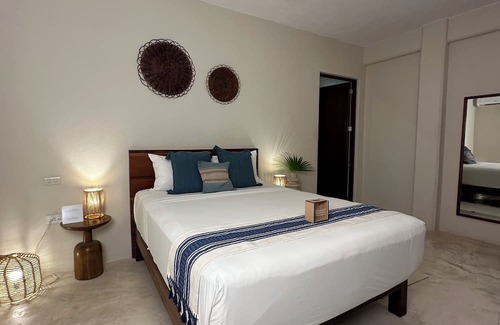 Mahahual Haus | Superior Room with access to our beautiful Beach Club