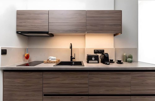 Mikri Vigla Wohnung | Apartment 'Afros Beachfront 2' with Sea View, Wi-Fi and Air Conditioning