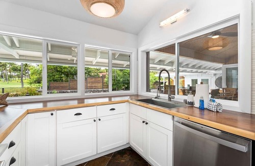 Keauhou Haus | Manukai Hale: Luxe Golf View, Pool, Boho Charm, & Prime Location Near Heeia Bay