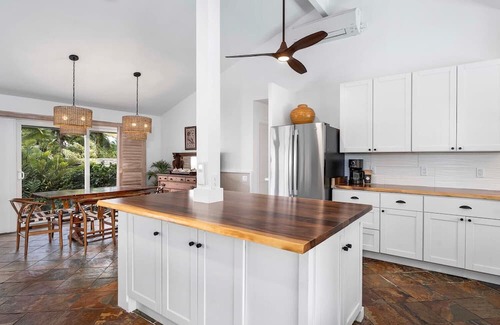 Keauhou Haus | Manukai Hale: Luxe Golf View, Pool, Boho Charm, & Prime Location Near Heeia Bay