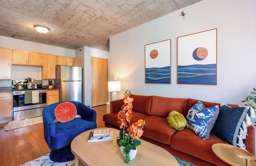 The Loop Wohnung | Downtown 2bd #6 +Gym near Park, Lake, Museums