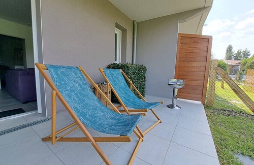 Lit-et-Mixe Wohnung | Cosy 4-bed apartment in village center