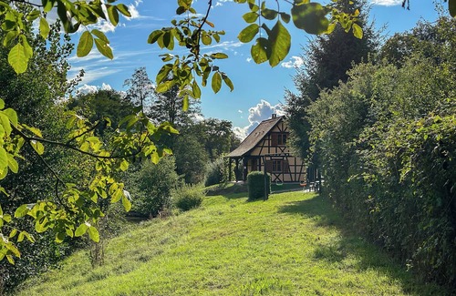 Lembach Haus | The Domaine du Pêcheur enamel. In the heart of the Northern Vosges, with private pond.