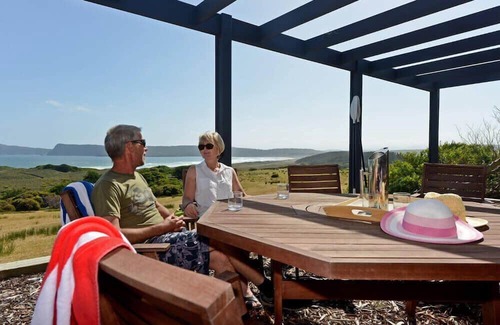 South Bruny Haus | Cloudy Bay Villa ~ some of the best sea views in Tasmania!