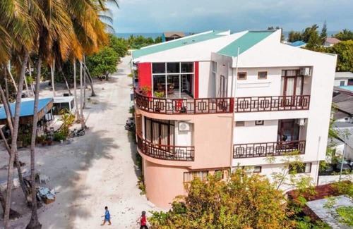 Huraa Haus | Charming Deluxe room in Huraa Guesthouse with AC, Wifi