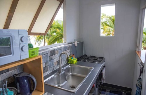 Taha'a Haus | Charmant Bungalow vue Océan