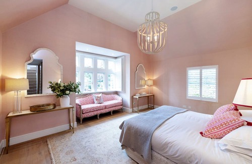 Coombe Hill Haus | Luxury gated 6 bed Home with 15m heated pool and mature gardens