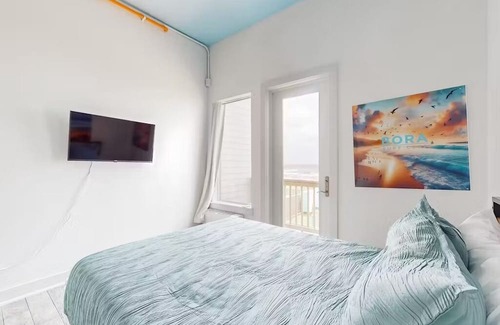 Port Bolivar Kabine | Cozy cabin with 1 bedroom and WiFi, AC in charming Bolivar Peninsula
