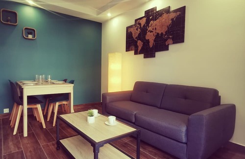 La Demi - Lune Wohnung | Beautiful T2 in a modern residence with private parking