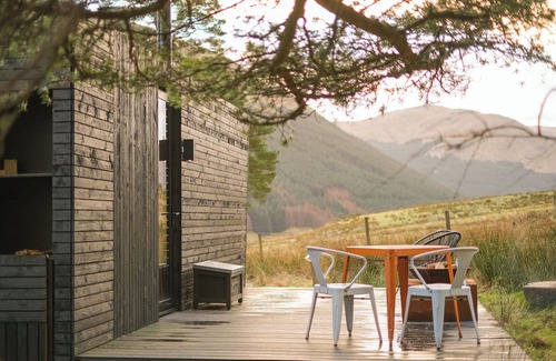 Lochearnhead Kabine | Modern cabin in the woods near Balquhidder