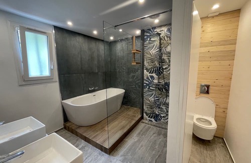 Mezzavia Haus | Top of villa with sea view and swimming pool in Ajaccio