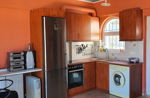 Souvala Wohnung | Apartment 'Anthippi's Sea View' with Sea View, Wi-Fi and Air Conditioning
