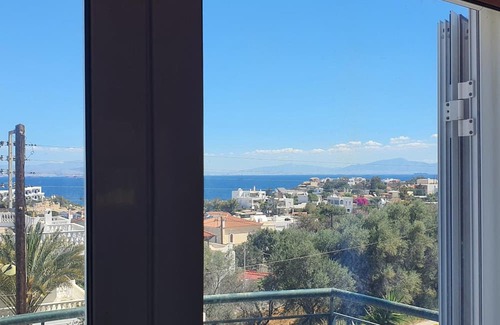 Souvala Wohnung | Apartment 'Anthippi's Sea View' with Sea View, Wi-Fi and Air Conditioning