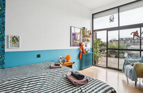 Bagnolet Wohnung | Top floor loft with terrace - Bagnolet