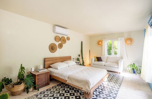 Shiribana Hütte | Cozy 2-bedroom cottage in brilliant Paradera with AC, WiFi