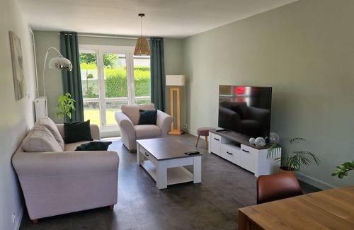 Fontenay-le-Pesnel Haus | Maison Rénovée Zone Débarquement Normandie. À 100m D'un Étang. Animaux Acceptés