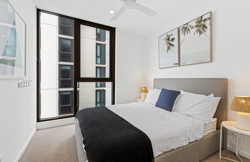 Newstead Wohnung | Cityscape 2-Bed with Pool, Gym & Secure Parking