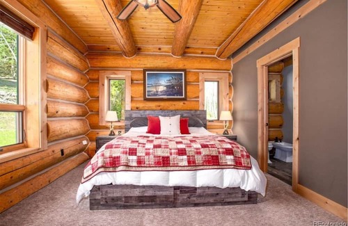 Clark Haus | Custom Log Home in North Routt. Enjoy Biking, Hiking, Swimming, Fishing and Life