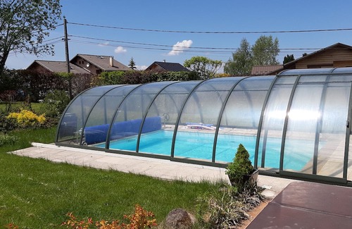 La Roche-sur-Foron Skihütte | Chalet Familial Avec Piscine au Cœur de la Haute Savoie