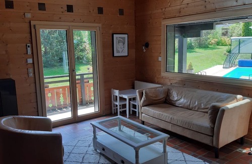 La Roche-sur-Foron Skihütte | Chalet Familial Avec Piscine au Cœur de la Haute Savoie
