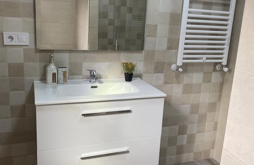 Ribadumia Wohnung | Apartment 'Byp' with Private Terrace and Wi-Fi
