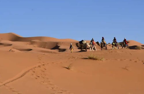 Hassilabied Wohnmobilvermietung | Primitive tent in the desert