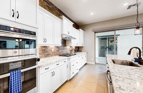 Montecito in Estrella Haus | Luxury oasis home with private pool, pool spa, putting green, & amazing views