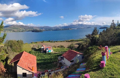 Cuitiva Kabine | Cabañas Villas DEL Lago Cuitiva Boyaca, Hermosa Vista AL Lago DE Tota