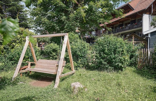 Saig Wohnung | Log cabin with 70 sqm, 2 bedrooms, 1 living /sleeping area, max. for 6 persons