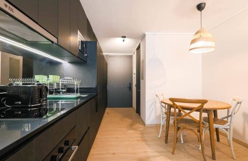 Las Condes Wohnung | High Studio, Gym and Parking