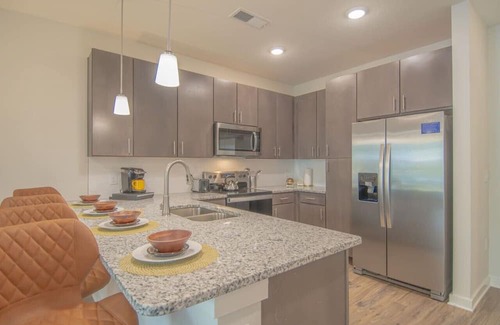 Deerwood Haus | Resort-Inspired Oasis w/1 BR & Five-Star Amenities