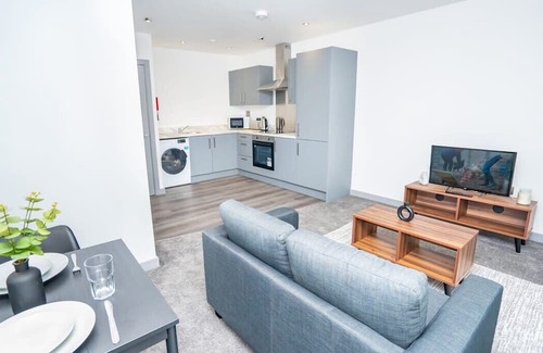 Brierley Hill Wohnung | Bright and Modern 1 Bed Apartment in Redditch