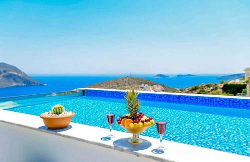 Serik Villa | Super Luxury Villa With Wonderfull Sea view, indoor swimming pool with sauna and