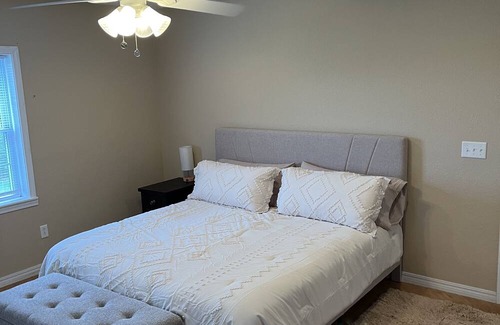 Board Camp Haus | Ride to the ATV trails from this Spacious 4-bedroom house with RV hookup!