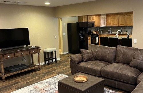 Board Camp Haus | Ride to the ATV trails from this Spacious 4-bedroom house with RV hookup!