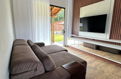 Palhoca Kabine | Chácara Pagará com Jacuzzi e Piscina