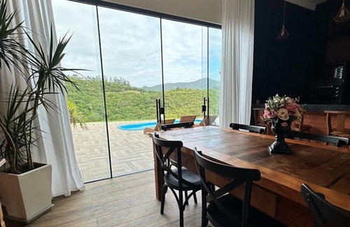 Palhoca Kabine | Chácara Pagará com Jacuzzi e Piscina