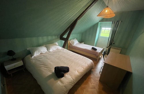 La Chapelle-Erbree Haus | Chambre dans une agréable maison