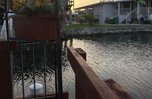 Punta Gorda Haus | Punta Gorda Mobil home w/enclosed lanai Steps from pool/club house. Dog friendly