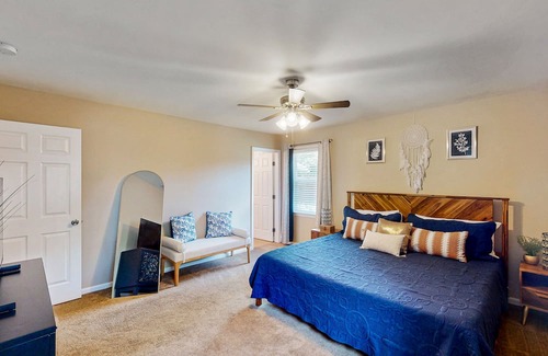 Isle of Hope Historic District Haus | Updated dog-friendly home with screened porch, children's items, & pellet grill