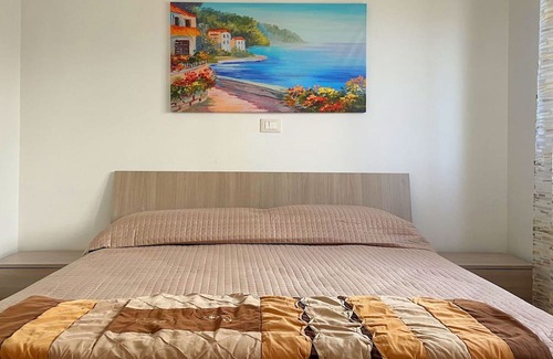 Petacciato Wohnung | Beautiful apartment for 4 people with WIFI, A/C, TV and patio